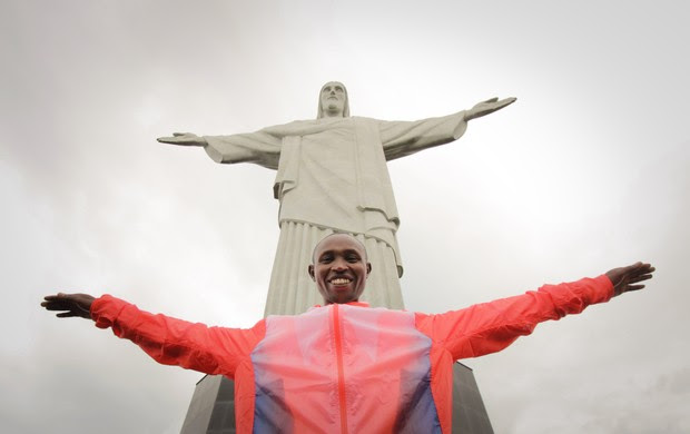Geoffrey Mutai Cristo atletismo (Foto: Divulgação)