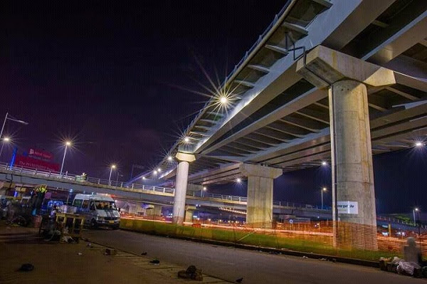  Ghana Opens The Highest And Longest Flyover In West Africa (Photos)