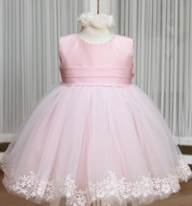 Beautiful Net Flower Wedding Dress For Baby Girls 2231799 Weddbook
