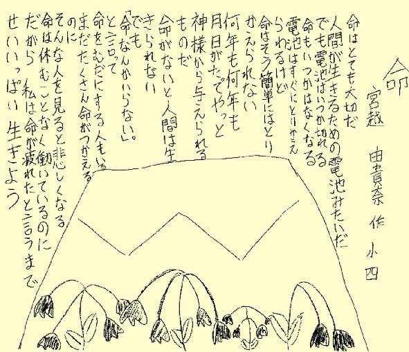 宮越由貴奈 命