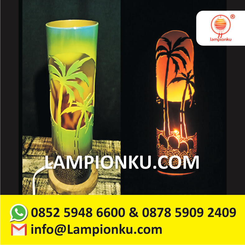 Lampu tidur dari pipa paralon Kerajinan tangan dari 