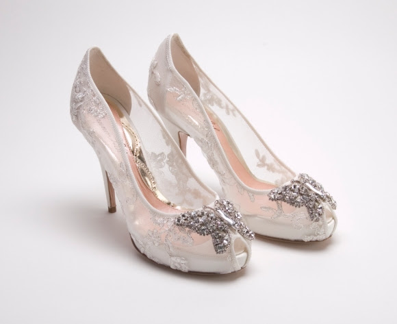 Aruna Seth, Farfalla in Ivory Tulle Lace, £595 aruna, seth, farfalla, ivory, tulle,wedding, reception, bride, shoes