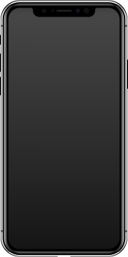 186px IPhone X vector svg