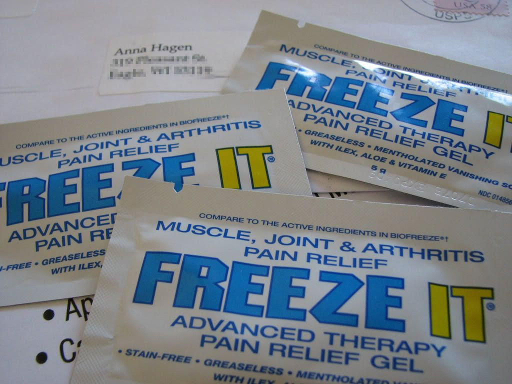 my Freeze It samples