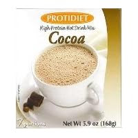 ProtiDiet High Protein Hot Cocoa Drink Mix (7 pouches)