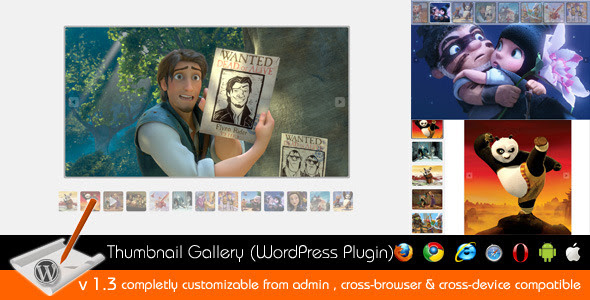 CodeCanyon Thumbnail Gallery WordPress Plugin v1.3