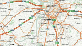 Hoboken Belgie Kaart Belgie