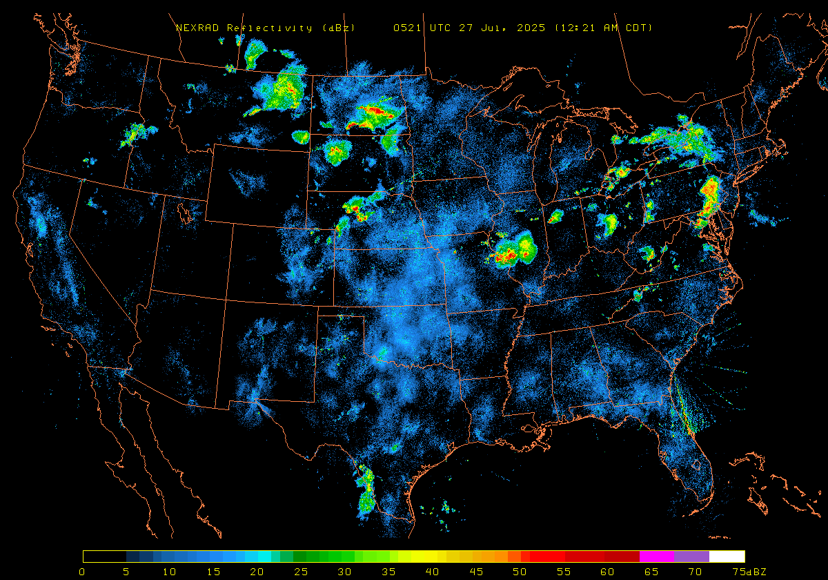 Current National Composite Radar
