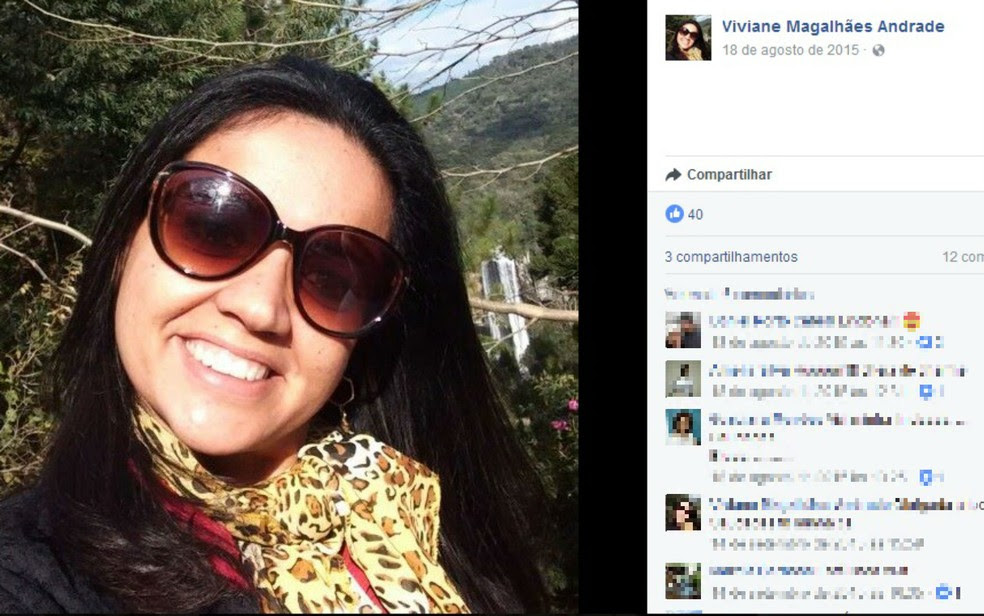 Mulher que morreu em acidente na Bahia estava no carro com o marido segundo informações da polícia (Foto: Reprodução/Facebook)