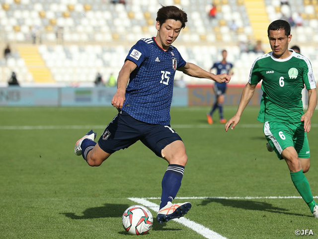 Samurai Blue トルクメニスタンに逆転勝ちで白星スタート Afcアジアカップ Uae19 1 5 2 1 Jfa 公益財団法人日本サッカー協会