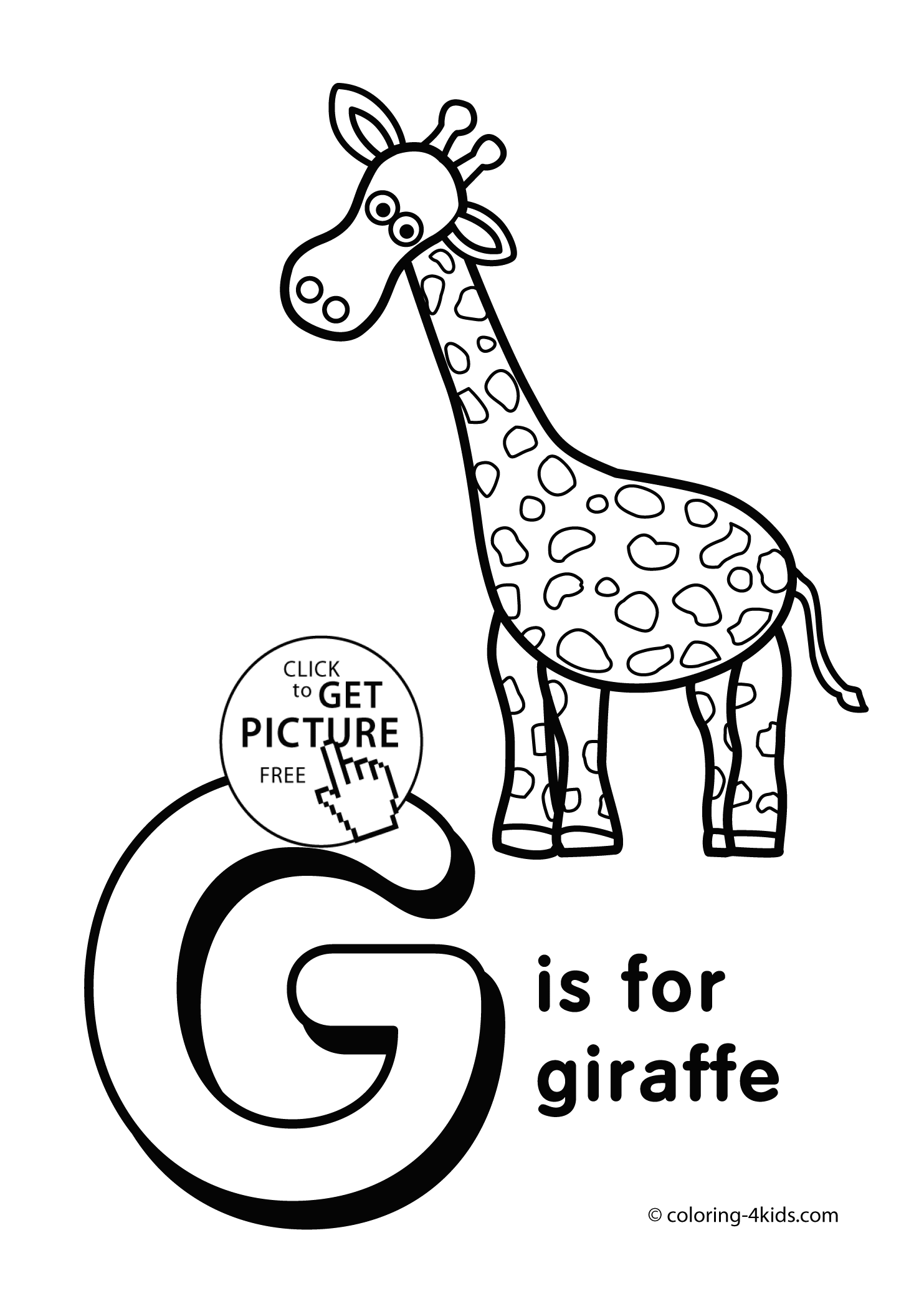 Download Letter G Coloring Pages Preschool - Coloring Home
