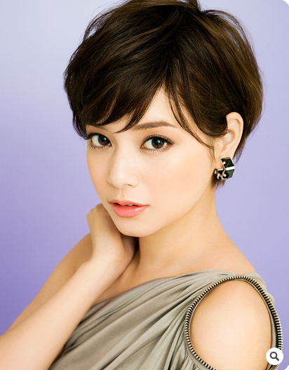 ヘアスタイル ショート 黒髪 Kamigata