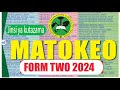 NECTA FTNA RESULTS 2024 | MATOKEO YA KIDATO CHA PILI