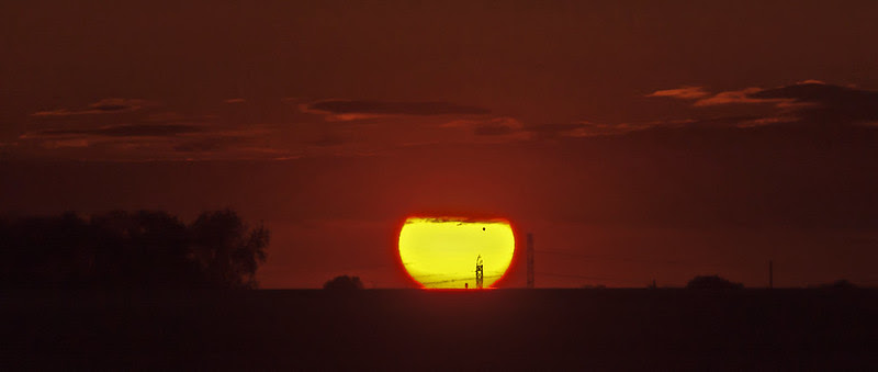 Venus Visible at Sunset