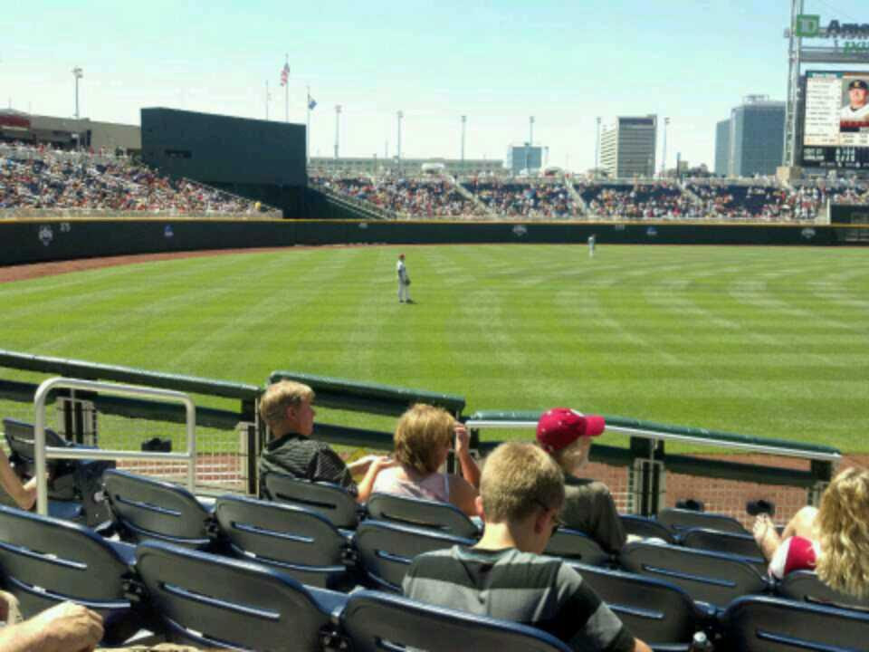 TD Ameritrade Park Section 122 - RateYourSeats.com