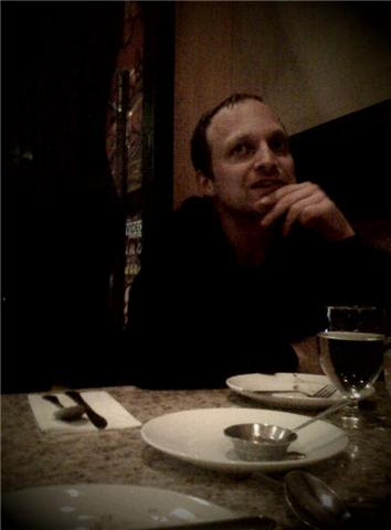 eating indian with benny and jenny at nirvana.