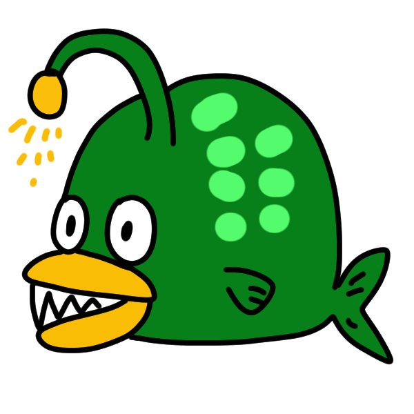 海底の魚のイラスト かわいいフリー素材が無料のイラストレイン