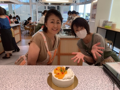 誕生日ケーキ Abcクッキング草津エイスクエアスタジオblog