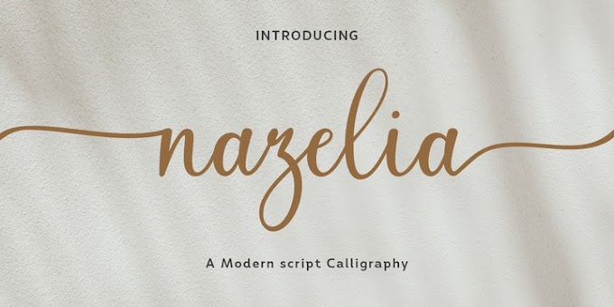 [bcmtkfffbb] Download Nazelia Script Fonts Family From Siwox Studios
