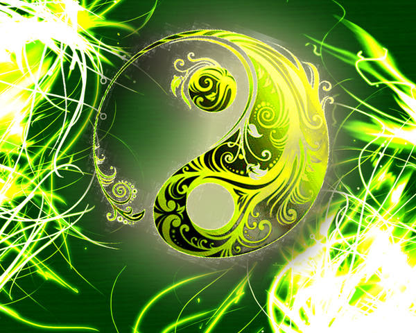 Yin Yang wallpaper by NiaLeite on DeviantArt Yin Yang wallpaper by NiaLeite on DeviantArt