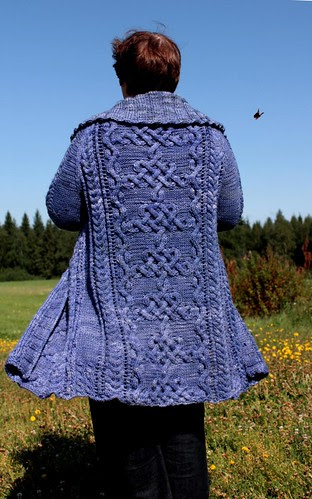 Dorabella - cable cardigan