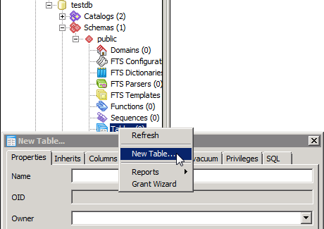 Postgresql primary key