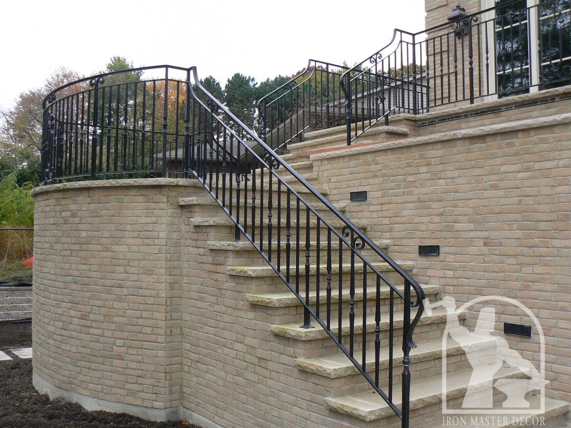 Wrought Iron Exterior Railings Photo Gallery | Iron Master