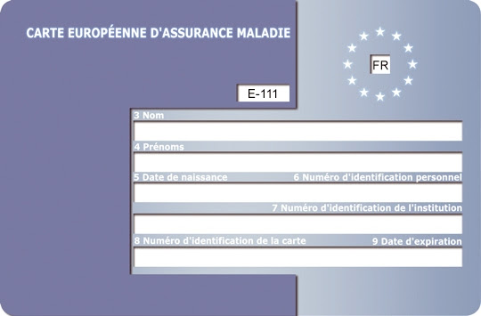 Cpam Carte Européenne Assurance Maladie