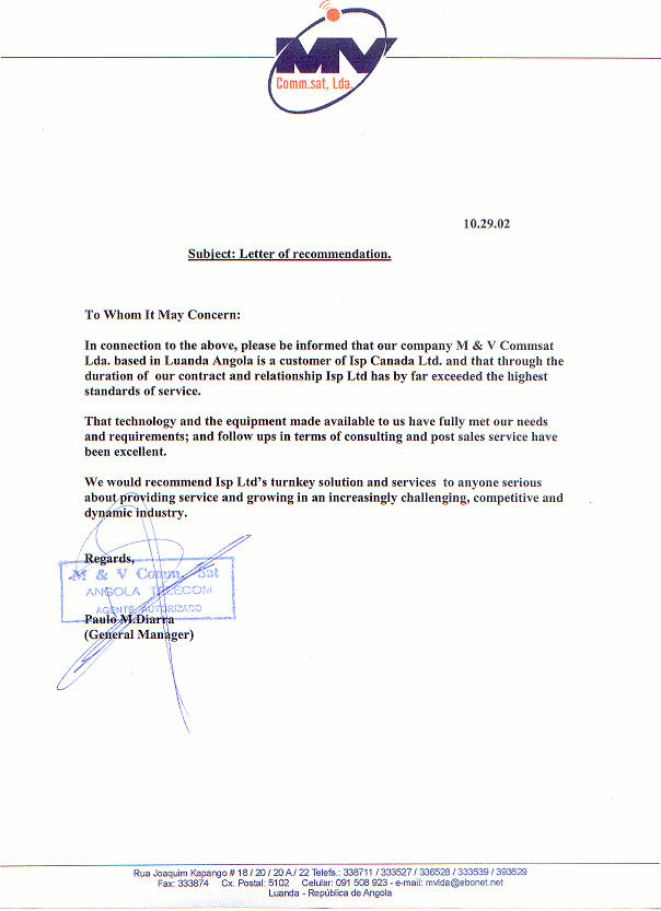 letters of recommendation examples. letters of recommendation