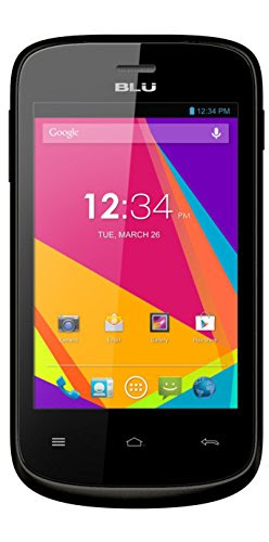 BLU Dash JR K, Android 4.4 KK, 2MP - Unlocked (Black)