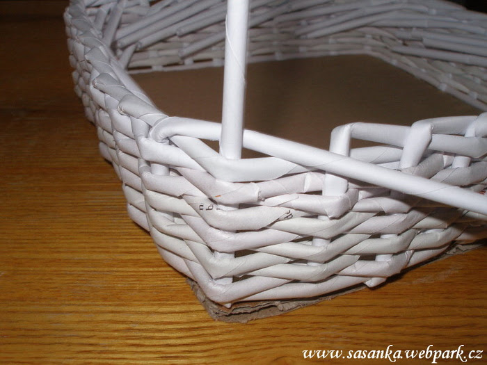 мастер-класс, плетение из газет