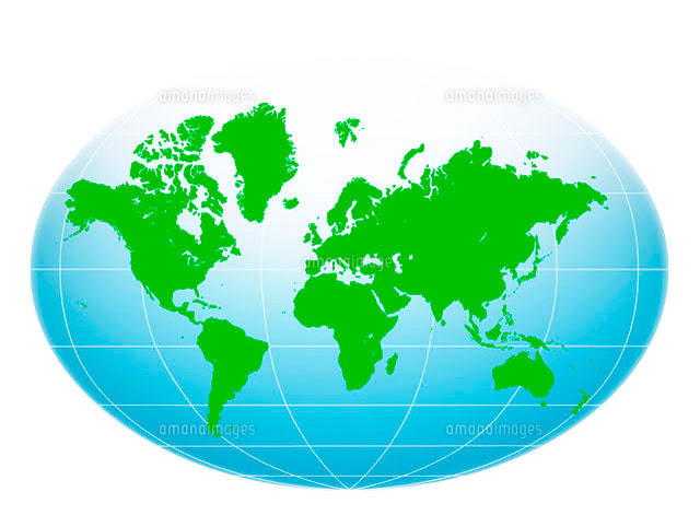 世界地図 イラスト シンプル 無料