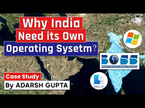 Why India need its own Operating System? Microsoft, macOS, Android | UPSC Mains GS2 & GS3
