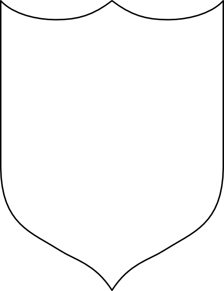 Blank Shield Clip Art at Clker - vector clip art online, royalty ...