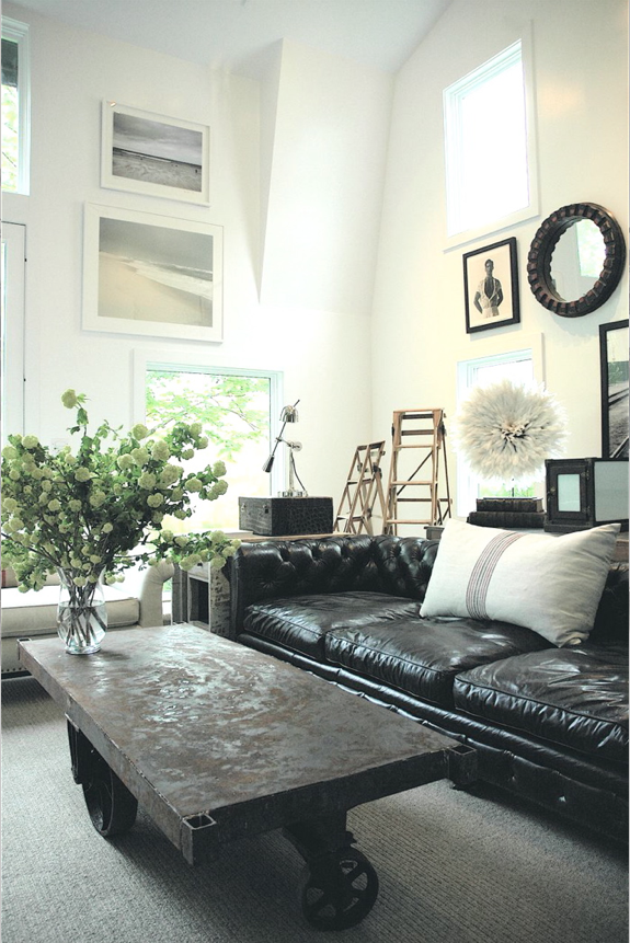 How To Decorate A Living Room With A Black Leather Sofa Decoholic
