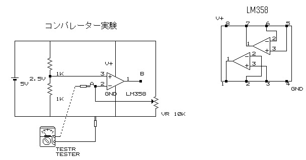 コンパレーター オペアンプ