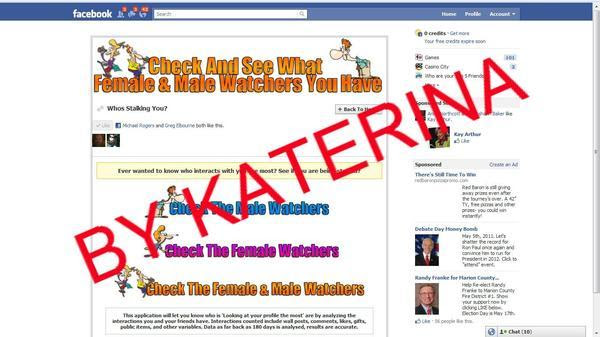 Who is looking your facebook profile application. Make serius money