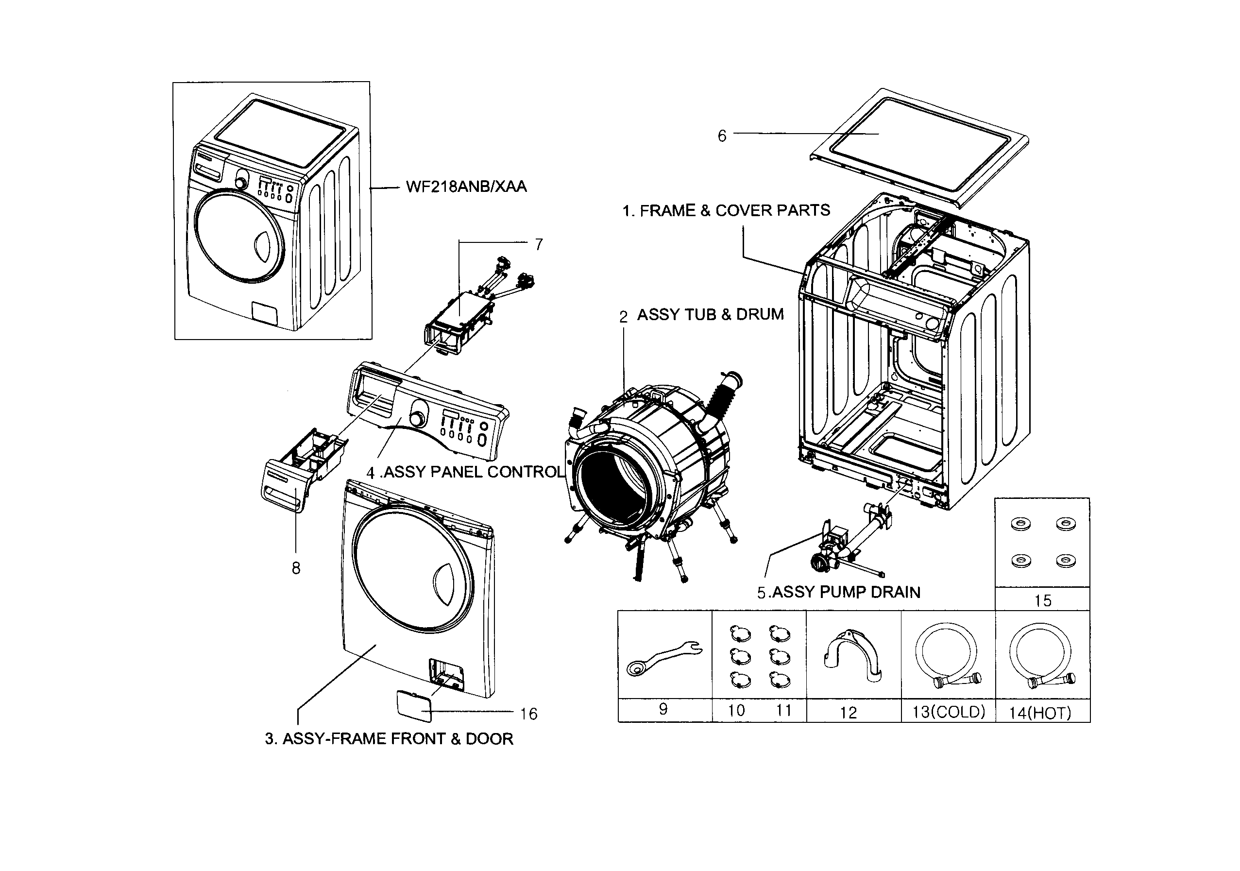 33 Samsung Front Load Washer Parts Diagram - Wiring ...