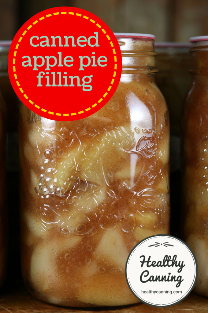 Canned Apple Pie Filling - Healthy Canning