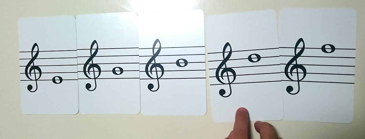 効果的な おんぷカード の使い方 導入編 ろんぐと ん