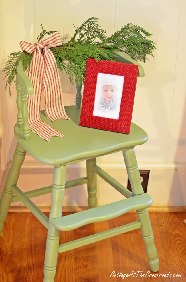 Gardening Santa Tablescape - Cottage at the Crossroads-How I Found My Style Sundays- Christmas Edition- From My Front Porch To Yours