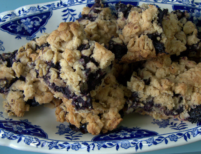 Blueberry Crumble Squares