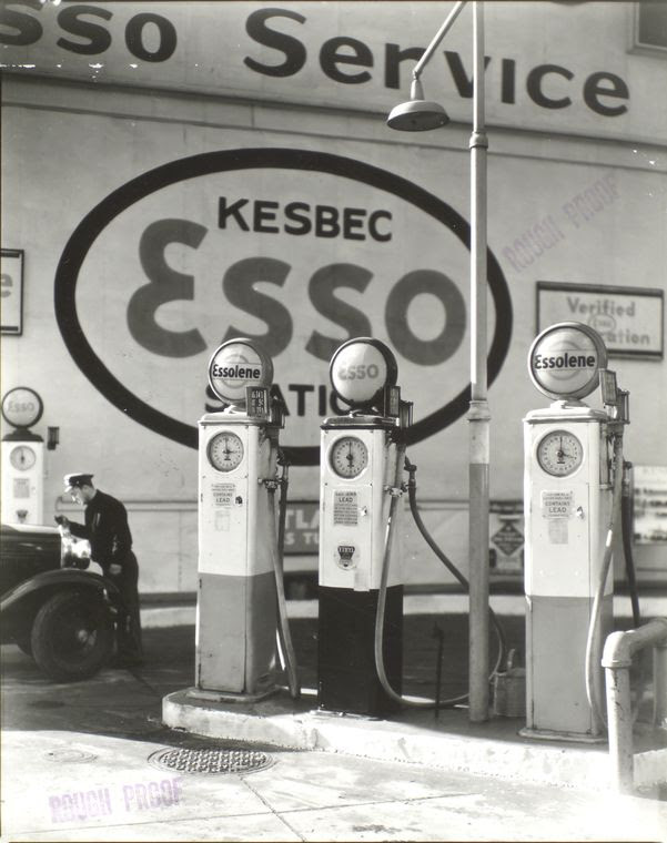 Gasoline Station, Tenth Avenue and 29th Street, Manhattan.