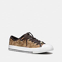 EMPIRE SNEAKER - COACH q7718 - KHAKI/CHESTNUT
