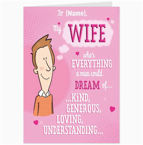  free printable birthday cards for wife