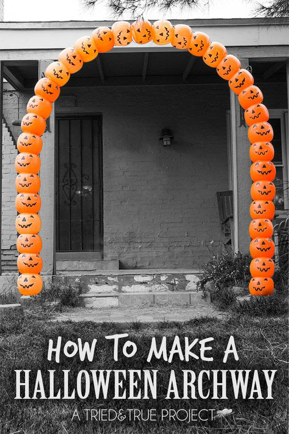 DIY Outdoor Halloween Decoration Ideas  The Creek Line House