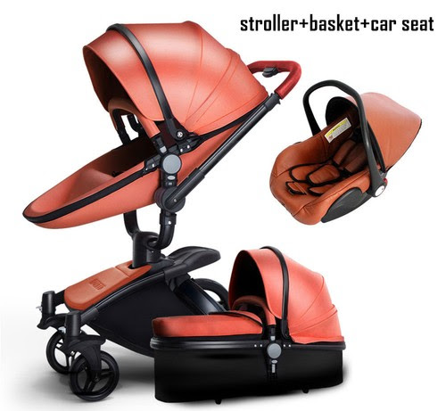 Baby No VAT FOR EU New Model Luxury baby stroller 3 in 1 Aulon with Car  seat shedistinctionblog.com