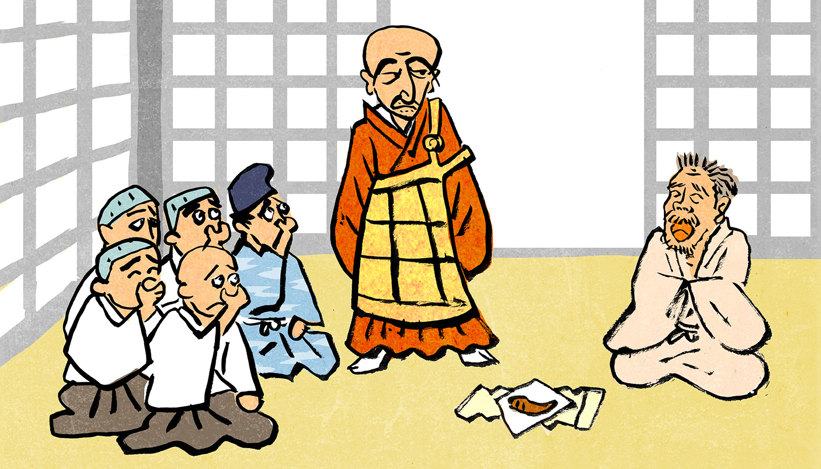 Eテレ オトナの一休さん 名場面集１ 伊野孝行のイラスト芸術 Illustrator Takayuki Ino S Website