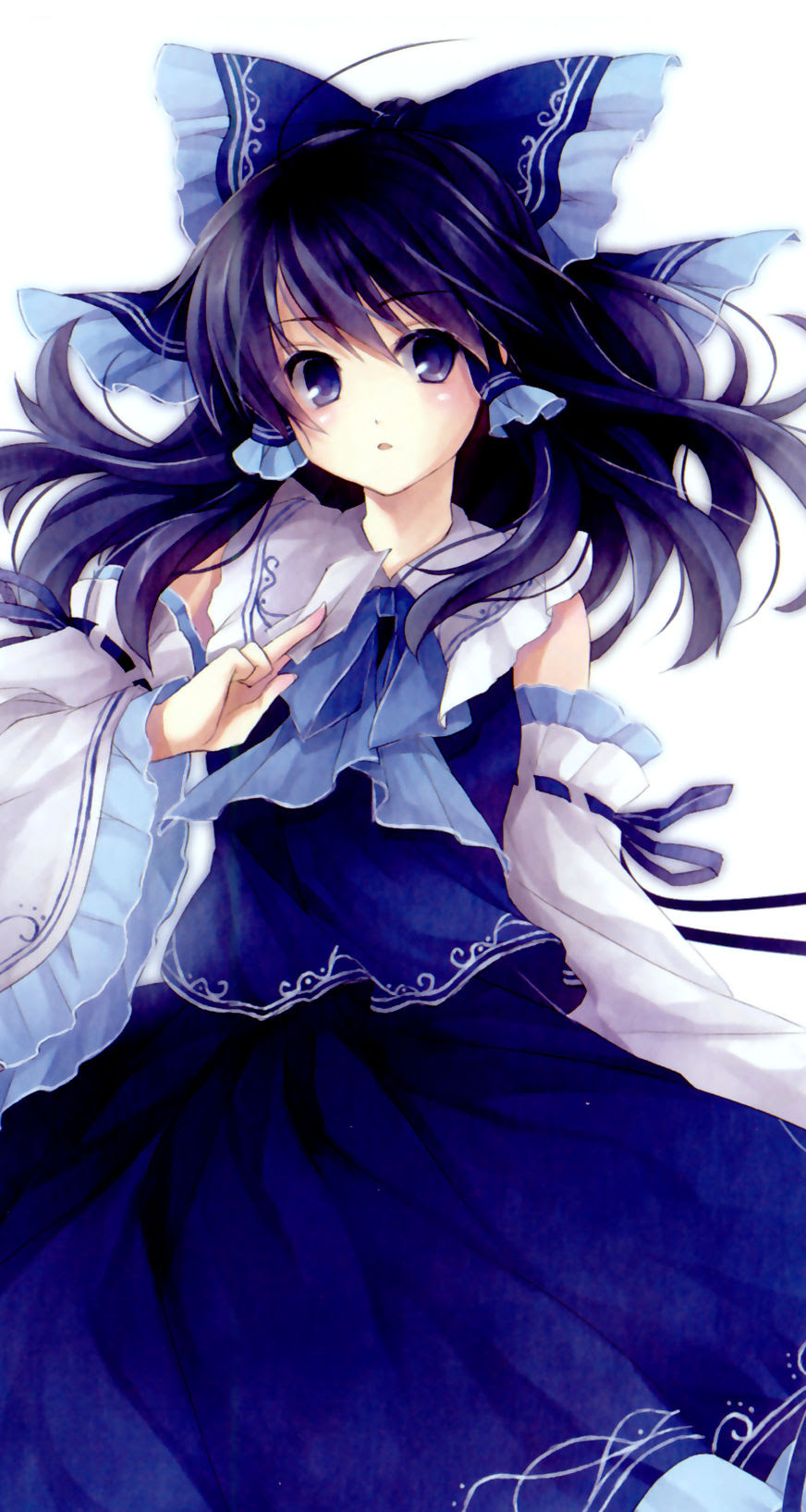 東方プロジェクト Iphone壁紙 画像 12 青霊夢 Iphone6壁紙 Iphone5壁紙 アニメ壁紙ネット Pc Android Iphone壁紙 画像