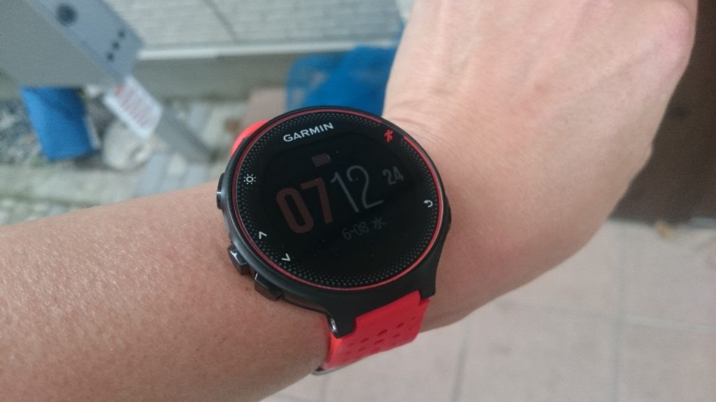 Garmin 235j 心拍計付きgpsウォッチ 41レビュー目 水無月の日記